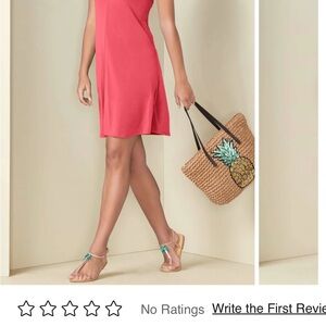 VENUS Black Tie Front Halter Sundress